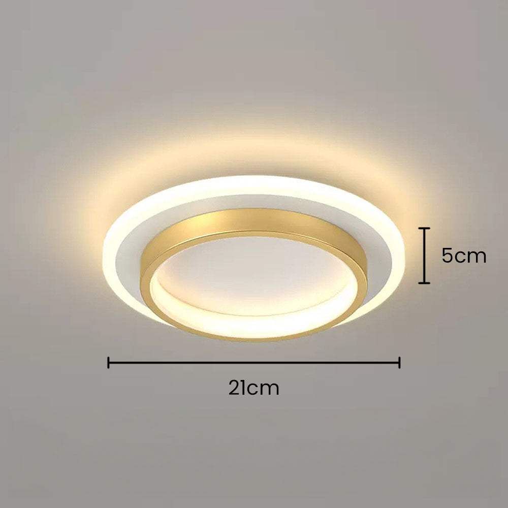 Modern LED Ceiling Light | Art Deco Flush Mount Design