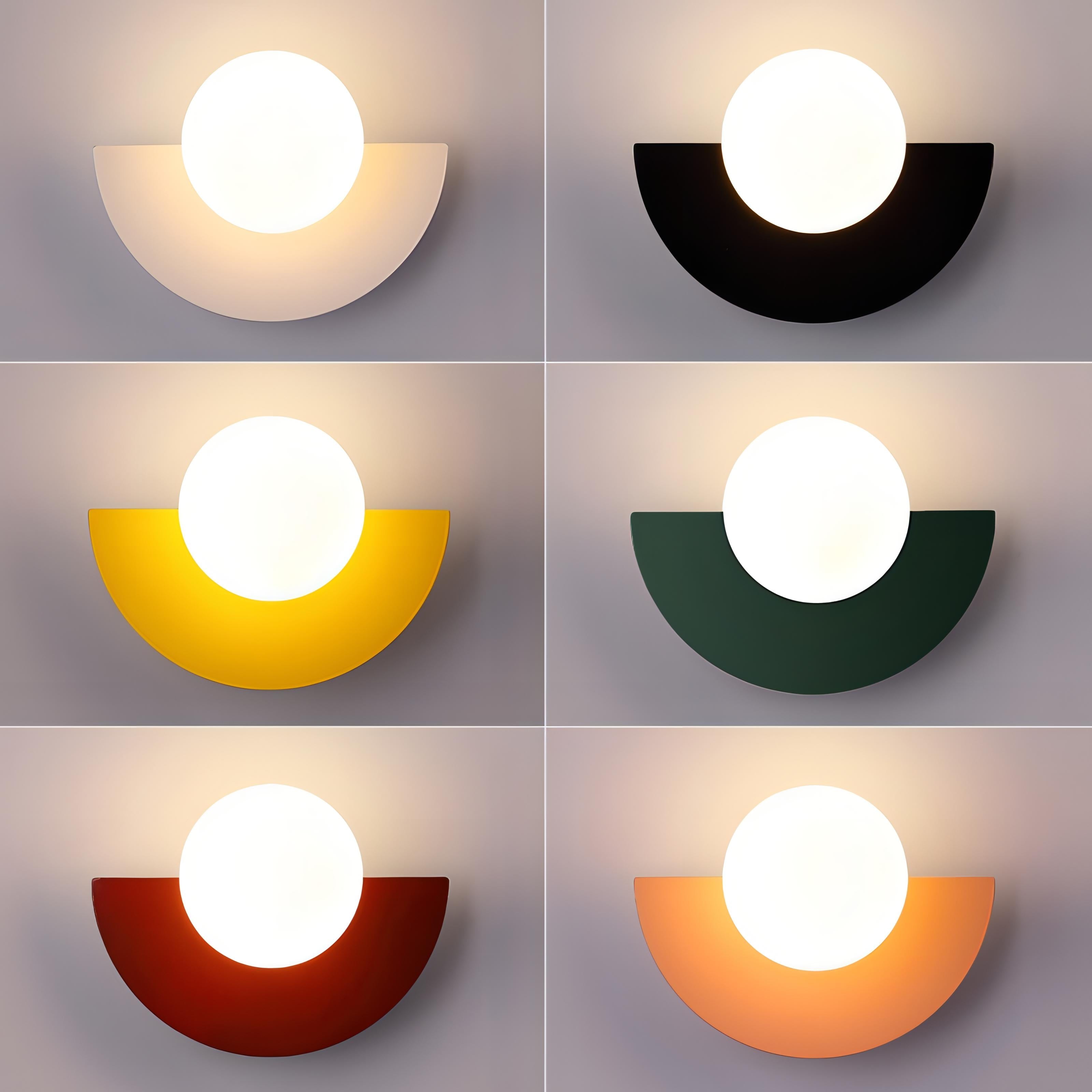 Nordic Semicircle Wall Lamp