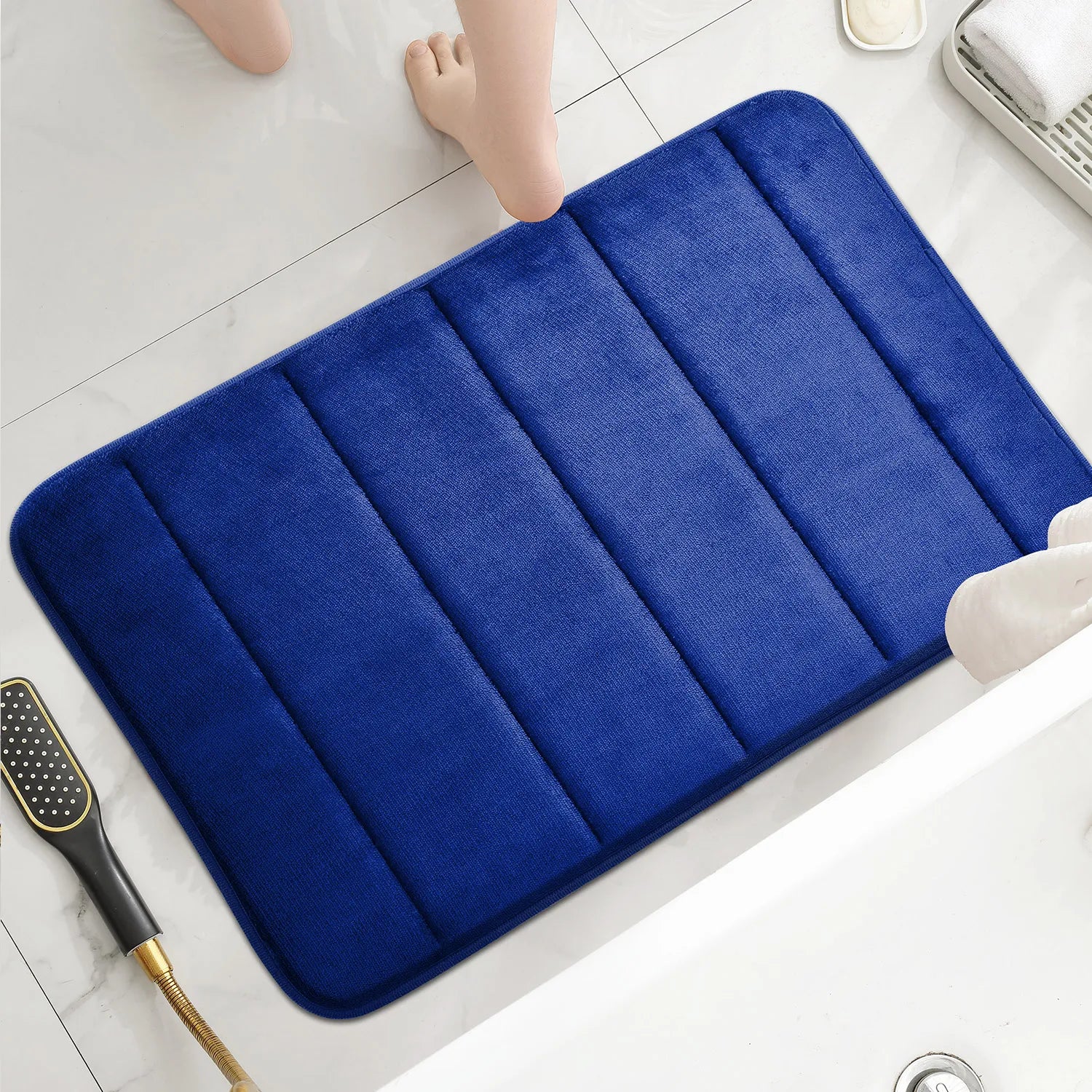 UltraSoft Absorbent Bath Mat | Anti-Slip & Fast-Dry Design