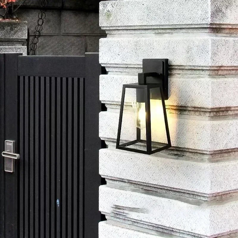 Verona Outdoor Wall Lamp | European Modern Lantern Light