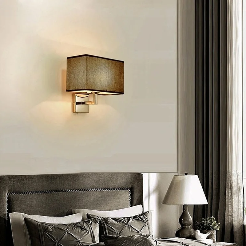 Wall Lamp with Reading Light | E27 Bedside Wall Sconce