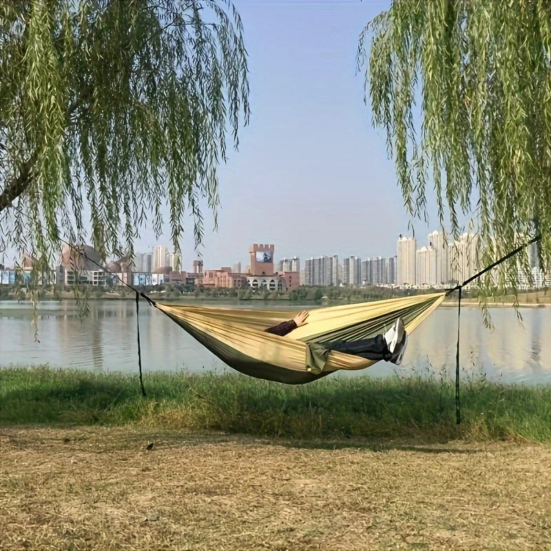 SkyLounge | Premium Double Camping Hammock with Tree Straps & Carabiners