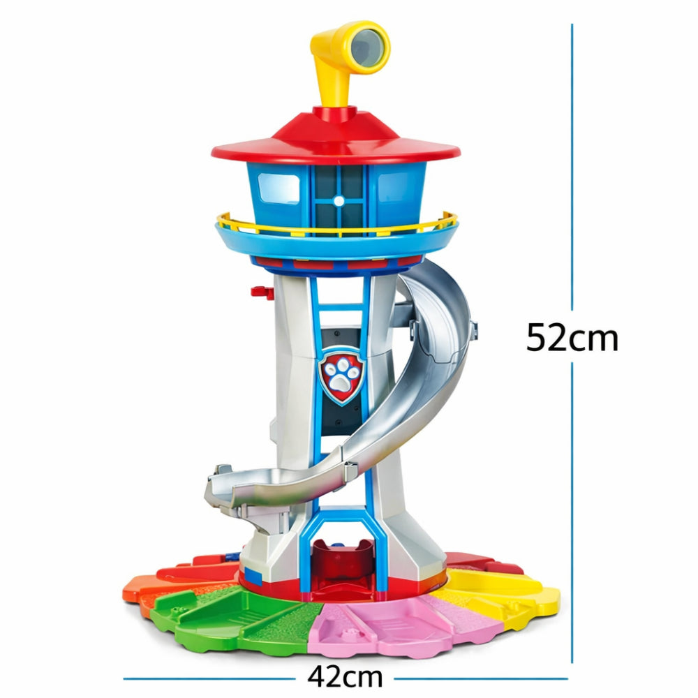 Juego de pista de coches de juguete con torre de deslizamiento para carreras