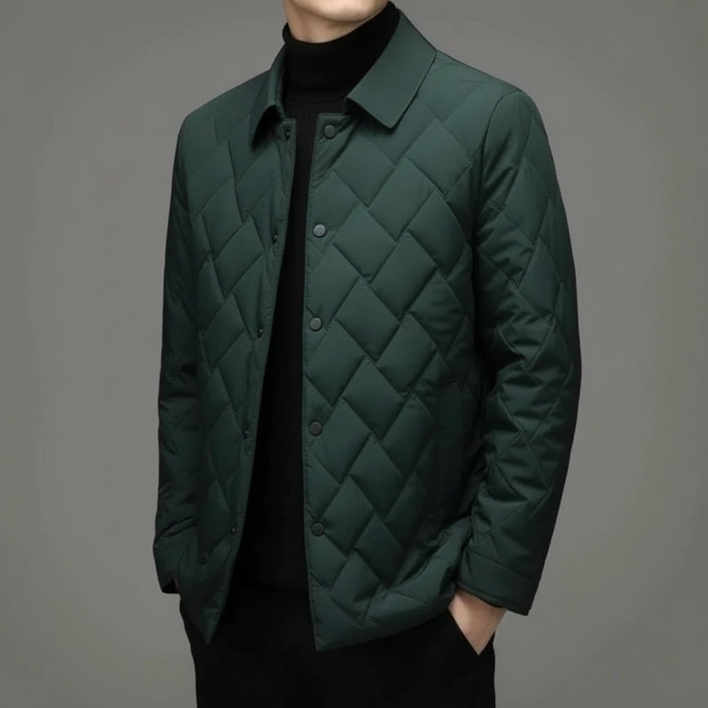 Casaco de Inverno Masculino Impermeável Softshell para Uso Casual e Profissional