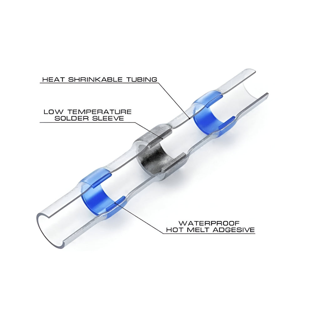 Wire Connectors Heat Shrink Solder Sleeve Electrical Assortment Set