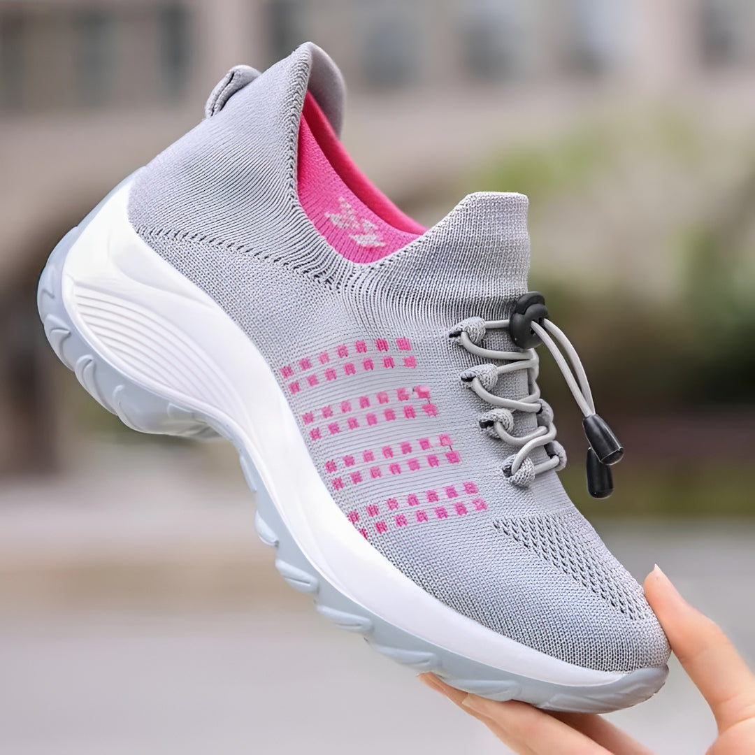 Zapatillas deportivas para mujer con soporte para el arco para caminar