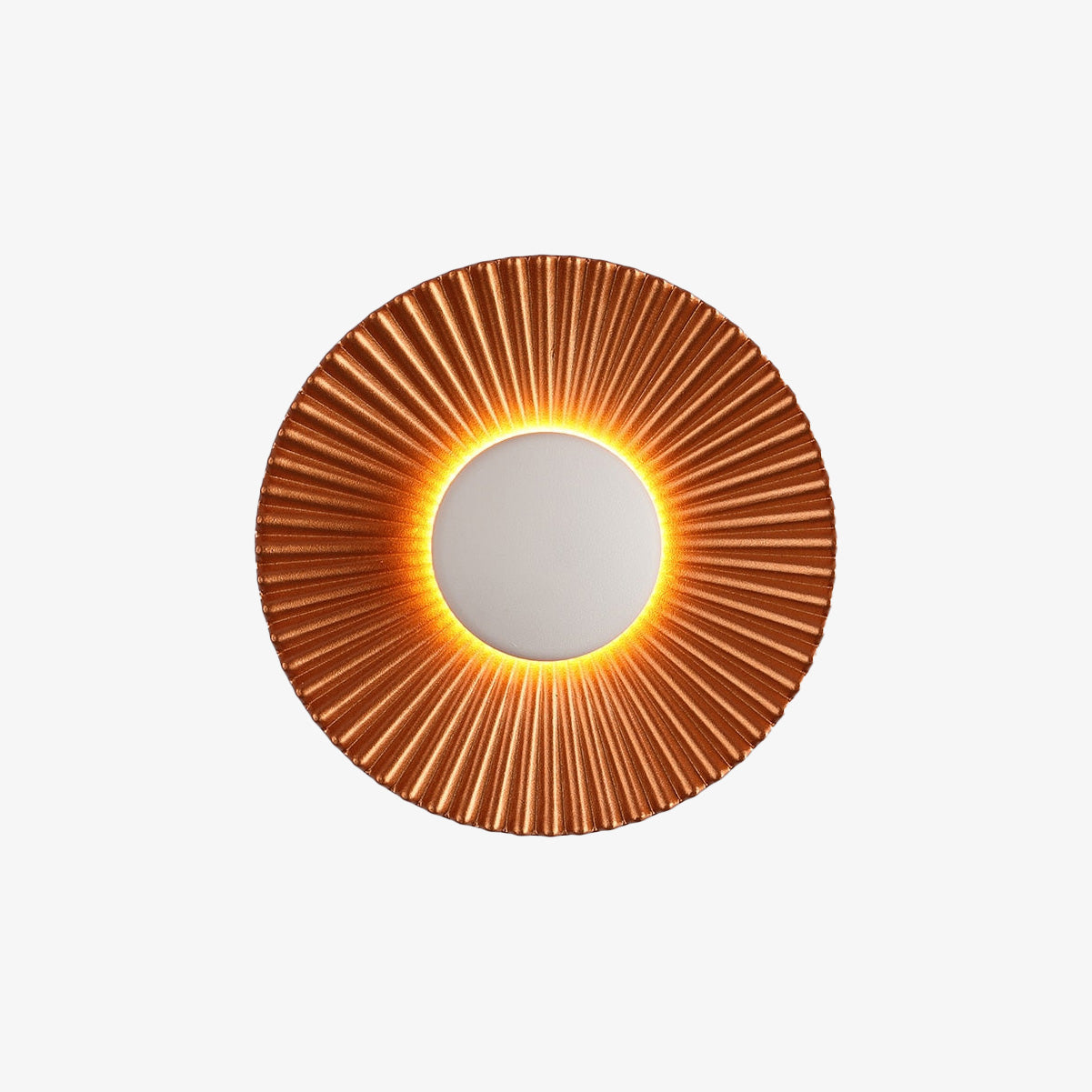 Hasna SunRay Wall Lamp | Modern Metallic Sun Design