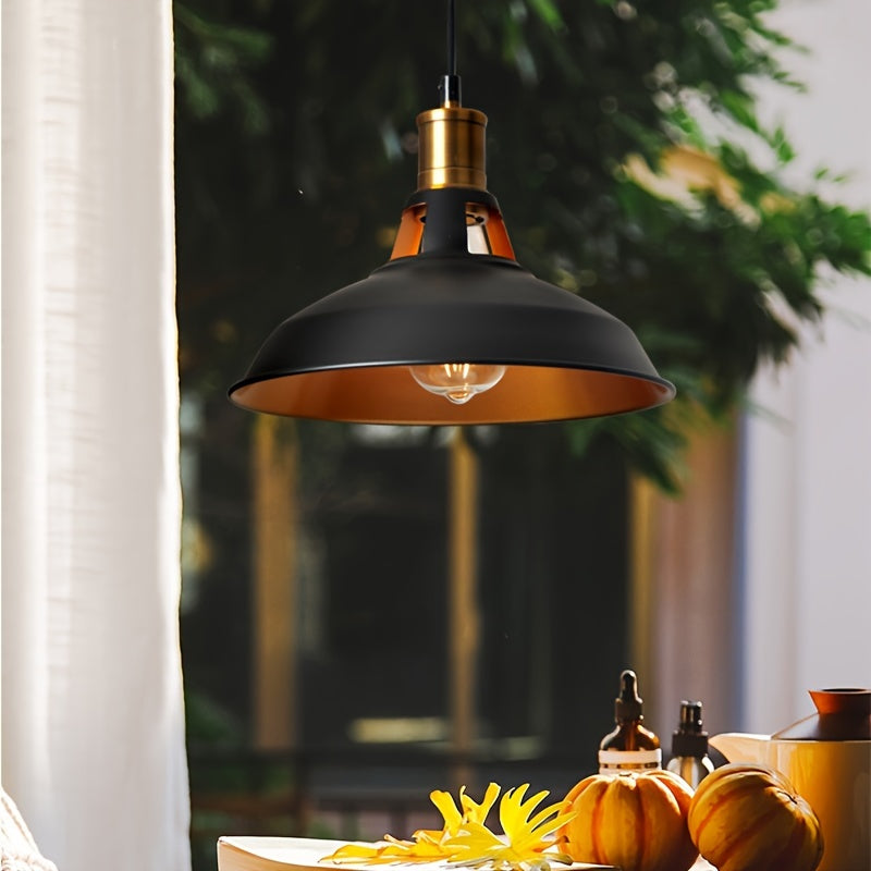 Industrial Metal Pendant Light | Retro Loft Style