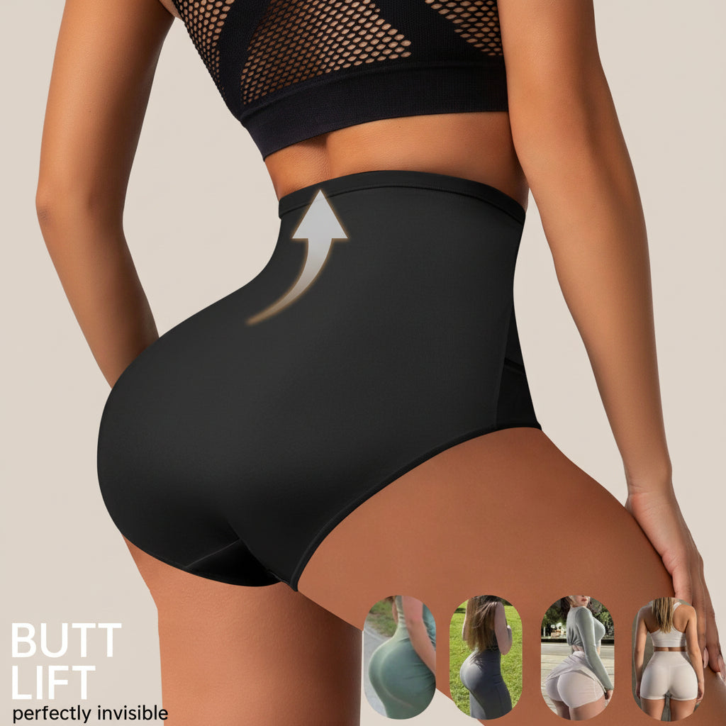 Faja Moldeadora Alta Cintura Control Abdomen Bragas Seamless