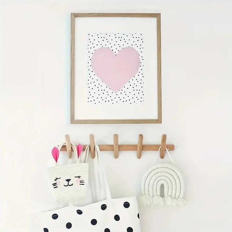 Maeve Wall Rack | Solid Oak Organiser