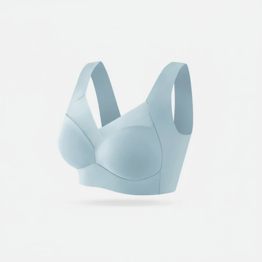 Seamless Push Up Bra Women Comfortable Wireless Lift Soft Fit