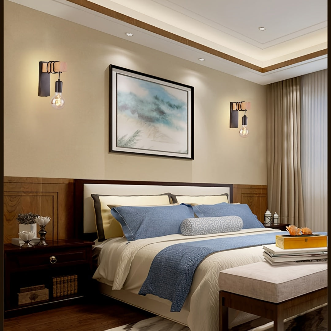 Modern Industrial Wall Sconce | E27 Base & Metal Finish