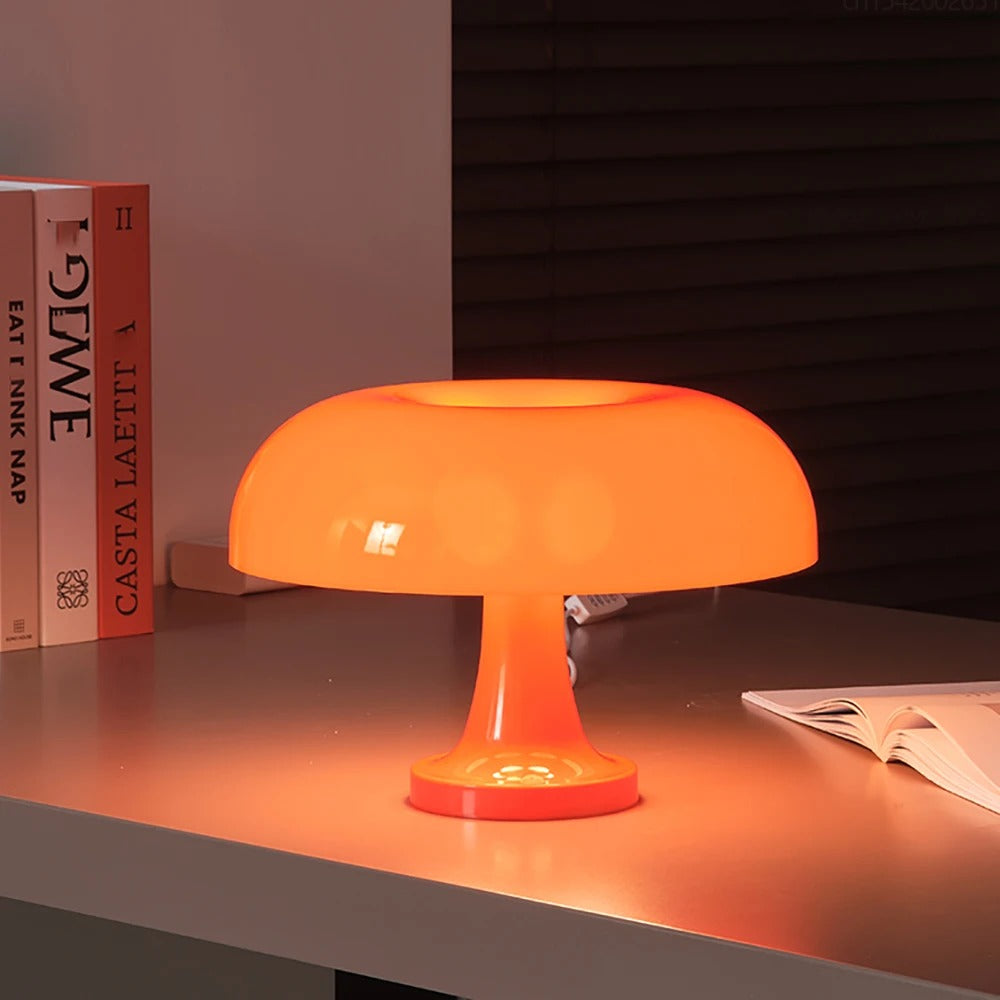 Klassisk Svampebordlampe | Bauhaus-inspireret Dekorativt Lys