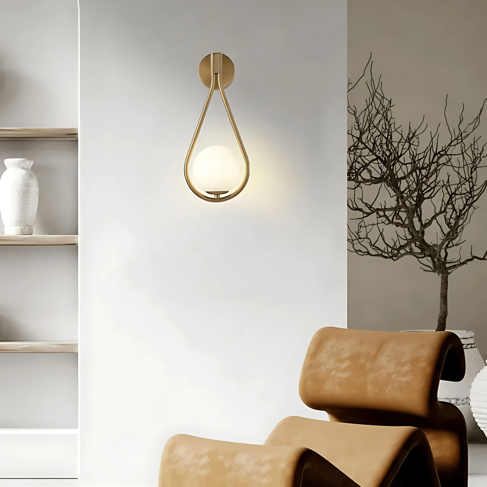 Droplet Wall Light | Modern Teardrop Wall Lamp