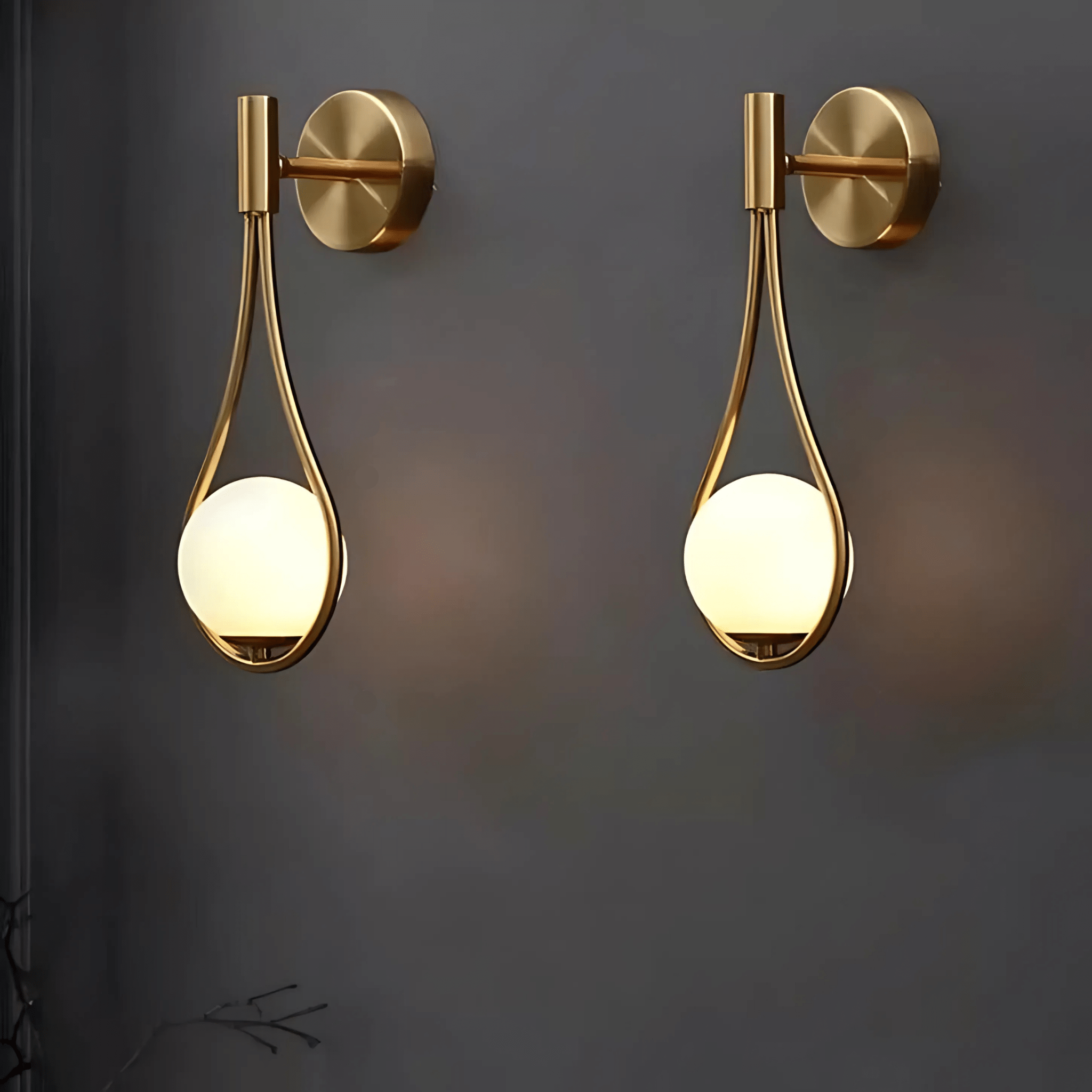 Droplet Wall Light | Modern Teardrop Wall Lamp