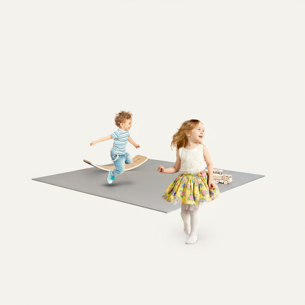 Tappetino da gioco antiscivolo in schiuma per il pavimento del bambino che gattona