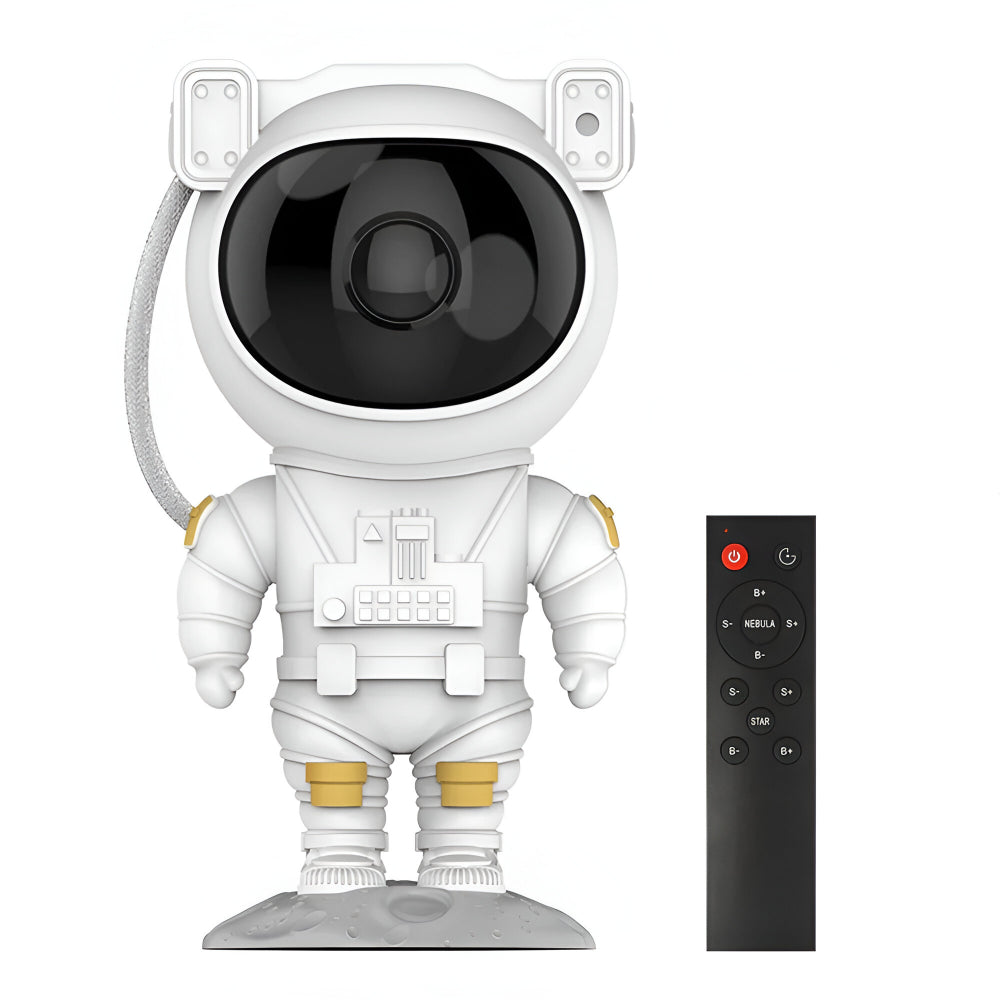 Proyector de Estrellas Luz Nocturna Lámpara Decorativa de Habitación Astronauta LED