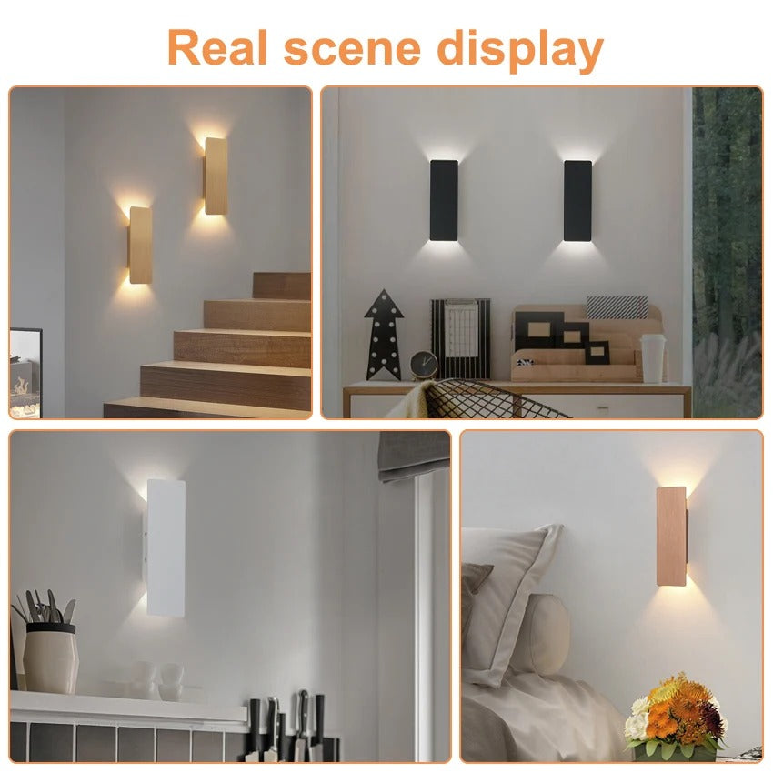 Slimline LED Aluminum Wall Lamp | Modern Up & Down Lighting