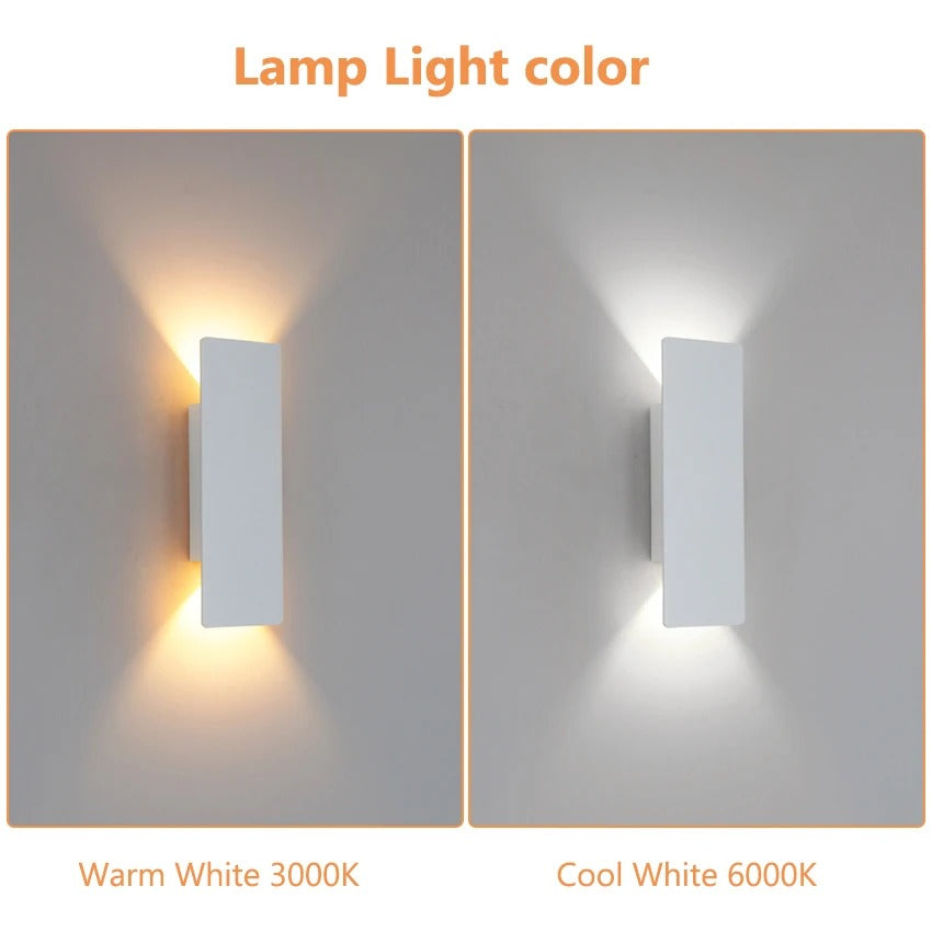 Slimline LED Aluminum Wall Lamp | Modern Up & Down Lighting