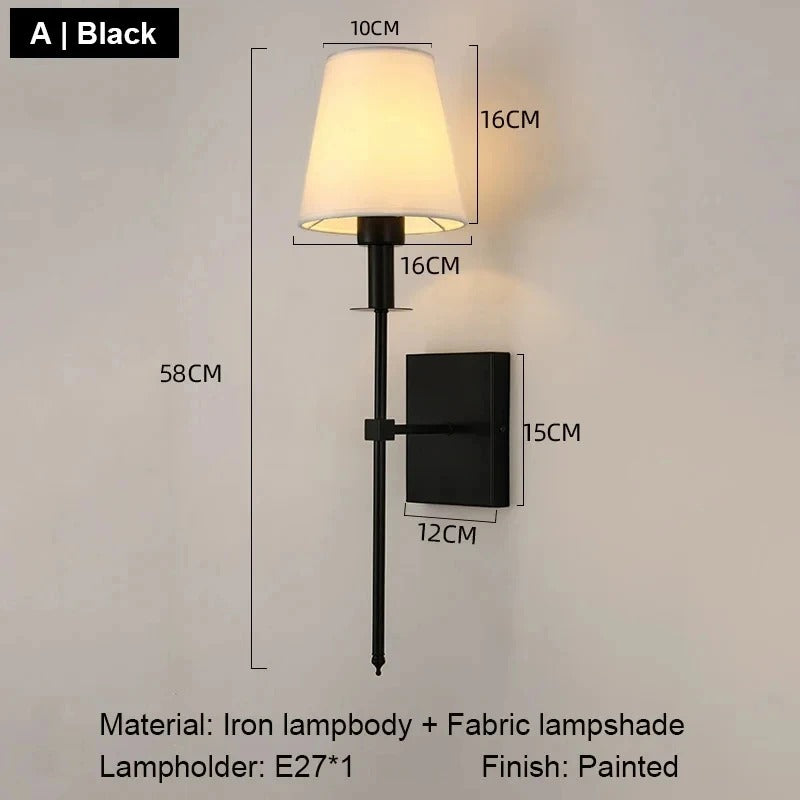Nordic Elegance LED Wall Sconce | Modern Bedroom & Living Room Lighting