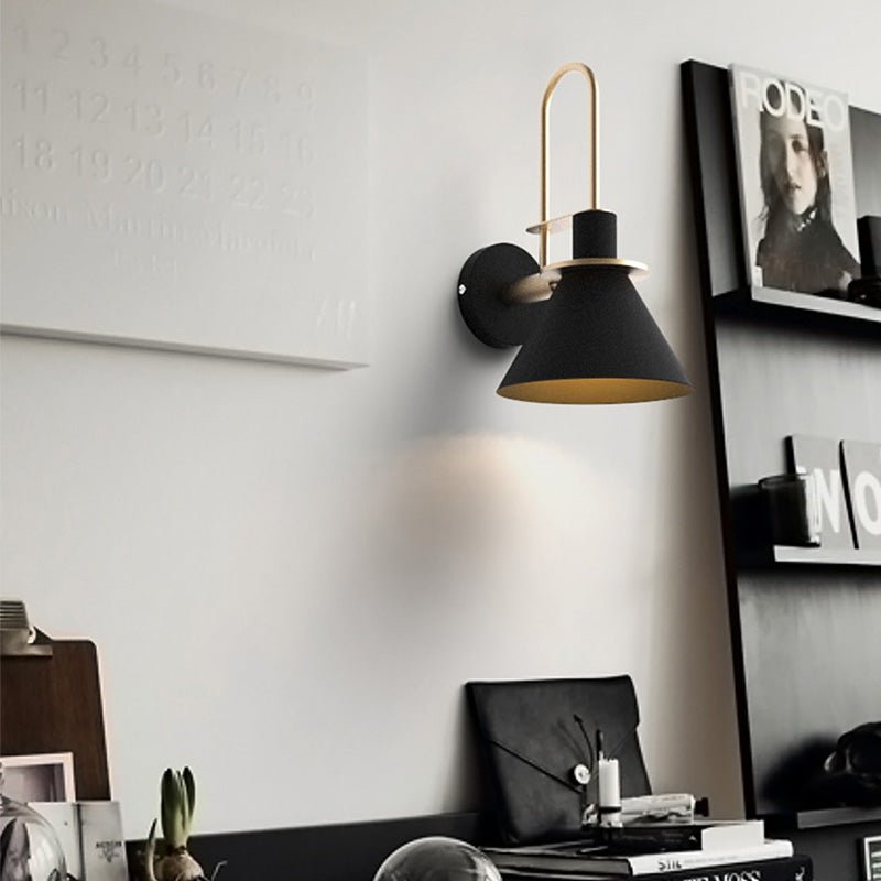Mono Wall Lamp | Postmodern Metal Wall Light by Marco Bellini
