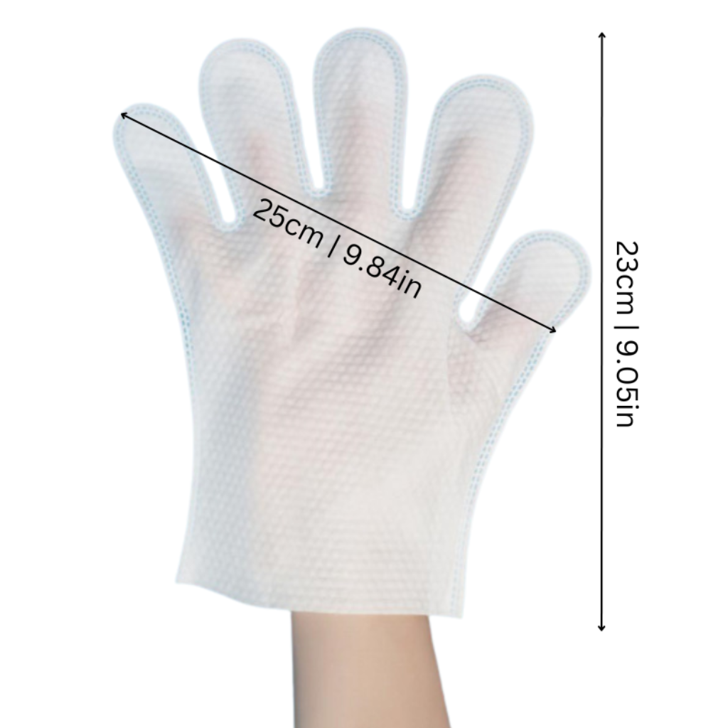 Pet Cleaning Gloves Disposable Pet Grooming Wipes Cats Dogs - Image 8