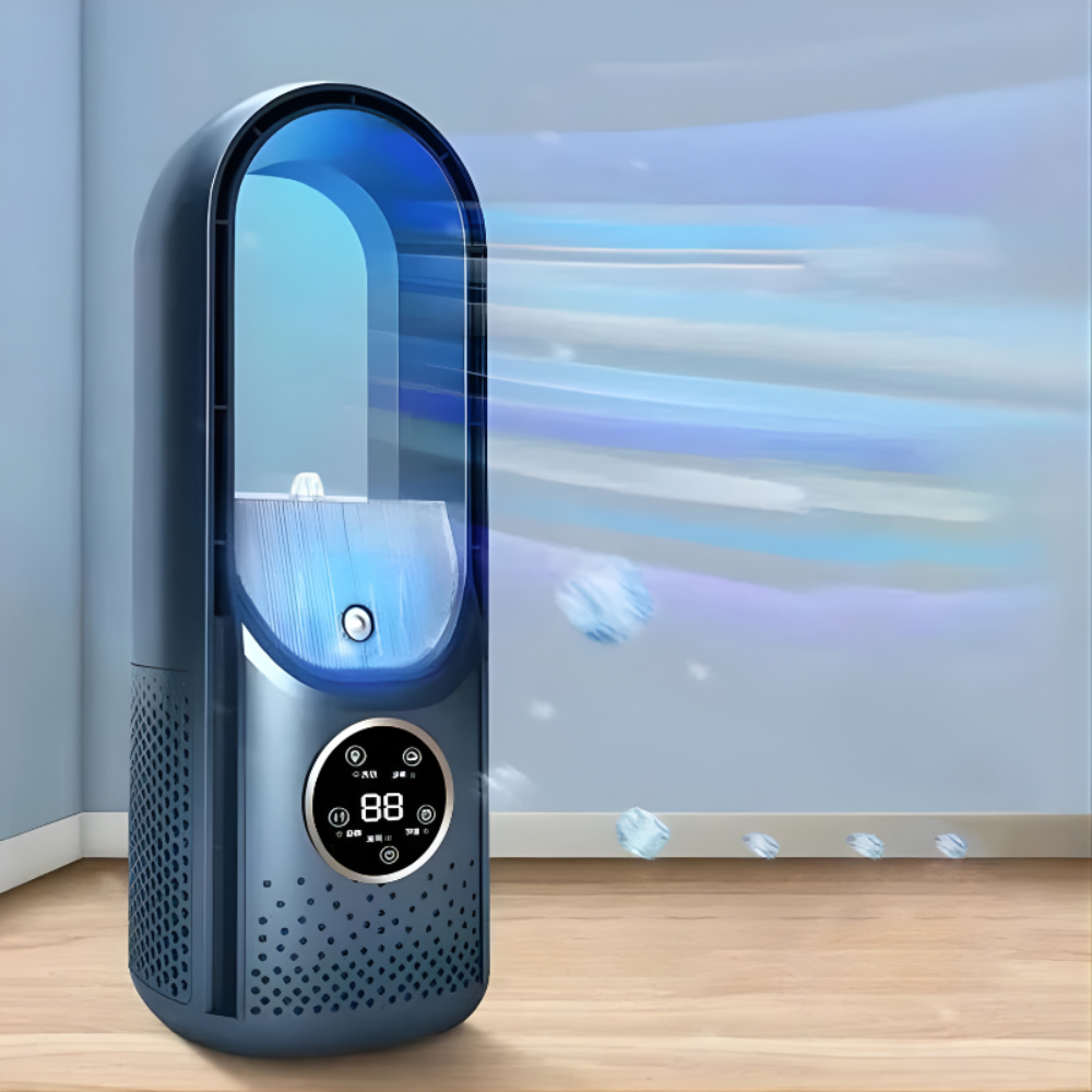 Portable Air Conditioner Quiet Compact Bladeless Cooling - Image 11