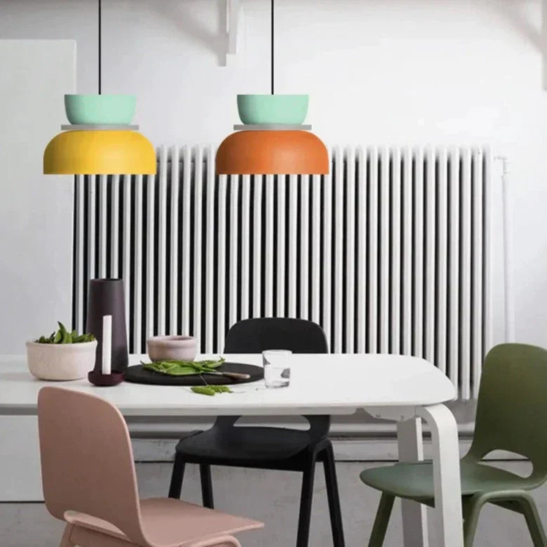 Macaron Pendant Light | Colourful Nordic Ceiling Lamp