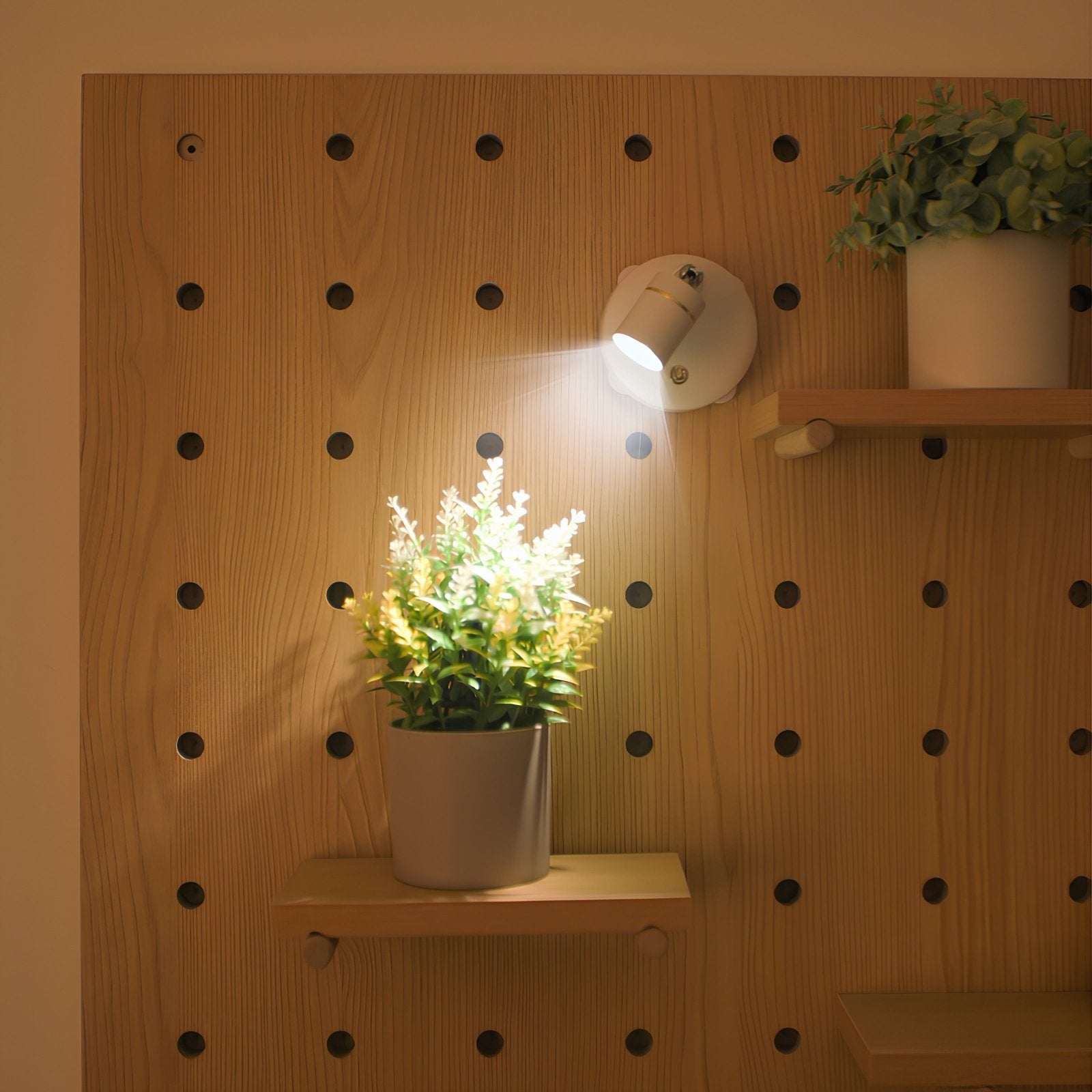 Wandleuchte Batteriebetrieben Modern Verstellbarer LED-Strahler – DecorsDeluxe