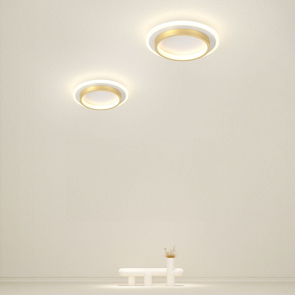 Modern LED Ceiling Light | Art Deco Flush Mount Design