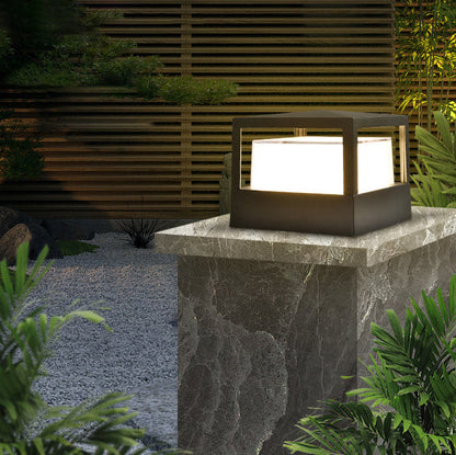 Industrial Waterproof Aluminium Cylinder LED Outdoor Lawn Light