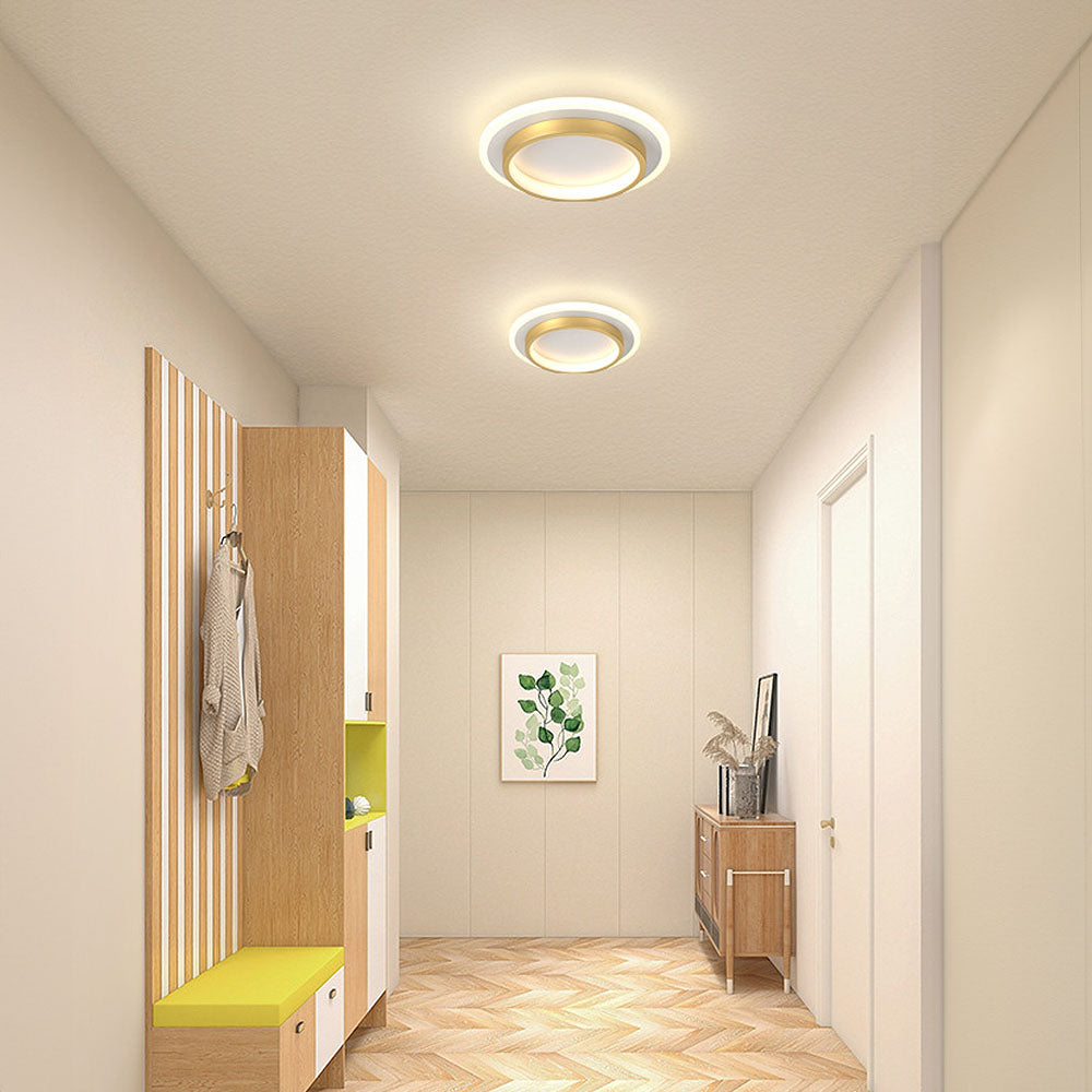 Modern LED Ceiling Light | Art Deco Flush Mount Design