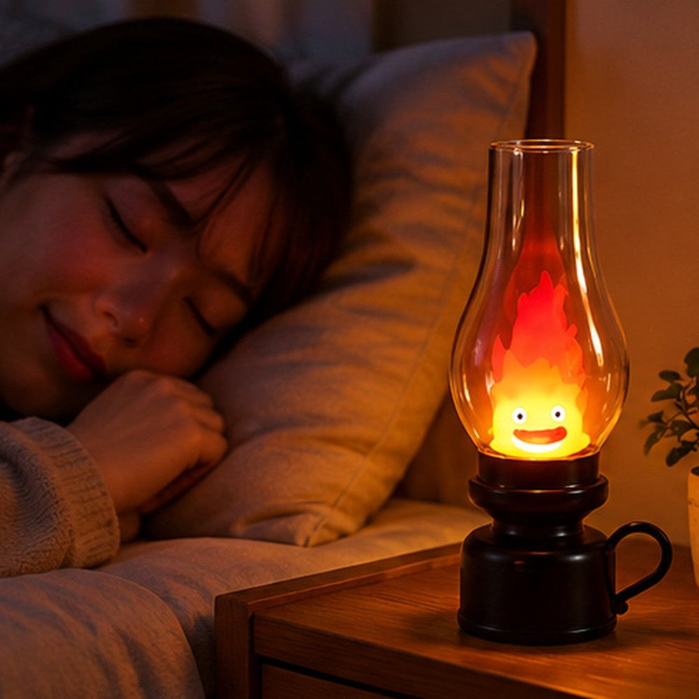 Flameless Night Light Anime Decorative LED Tabletop Mesh