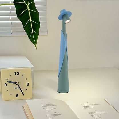 Lampă de pălărie LED reîncărcabilă modernă | Lumină de birou cu atingere creativă
