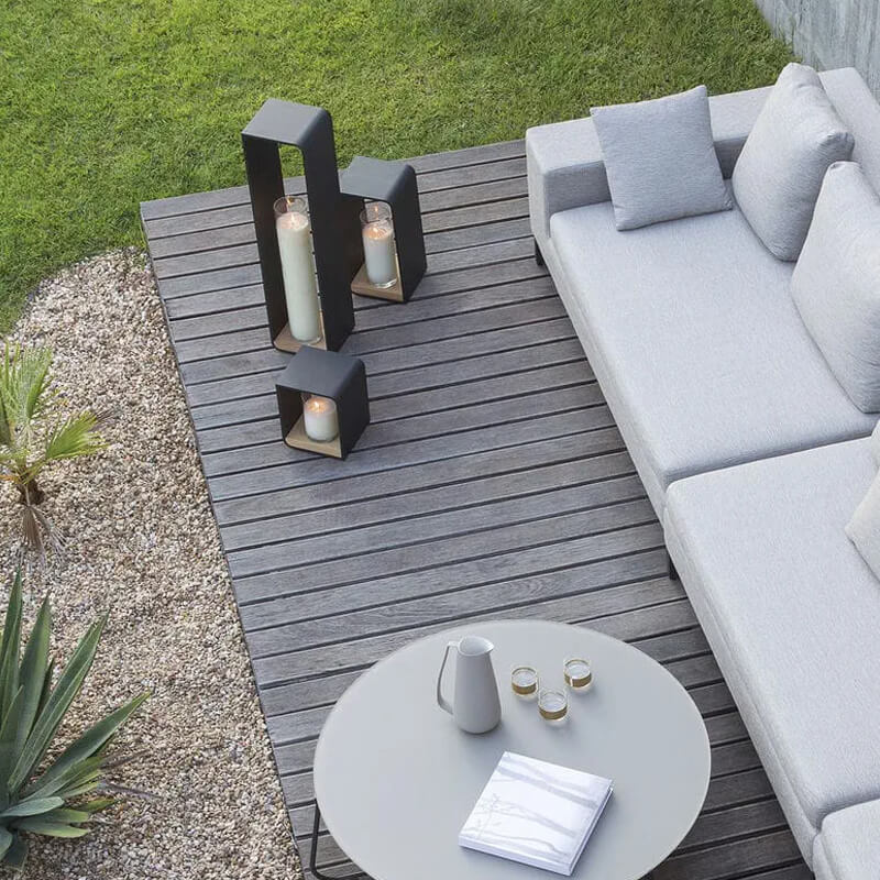 Modern Square Outdoor LED Light | Waterproof Solar LED Light