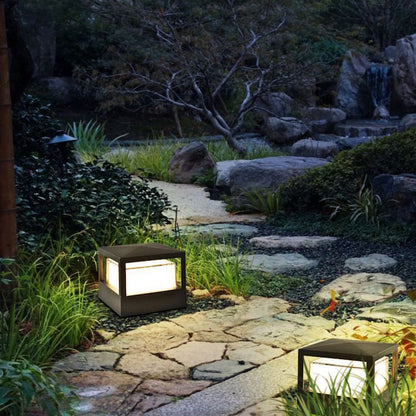 Industrial Waterproof Aluminium Cylinder LED Outdoor Lawn Light
