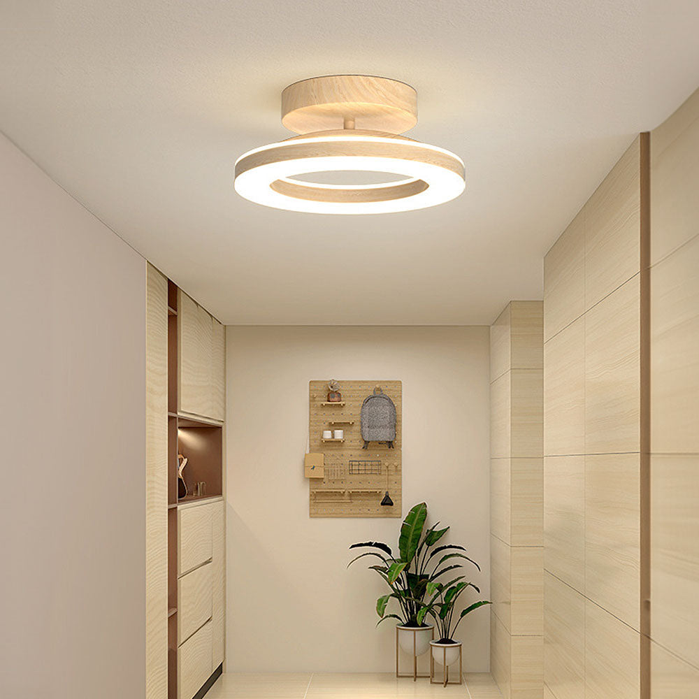 Acrylic Round LED Ceiling Light | Modern Hallway & Entrance Fixture