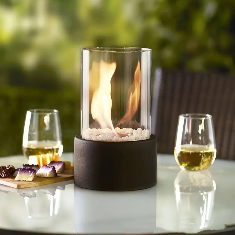 LumiFlame Portable Fireplace | Modern Ambience, Anywhere