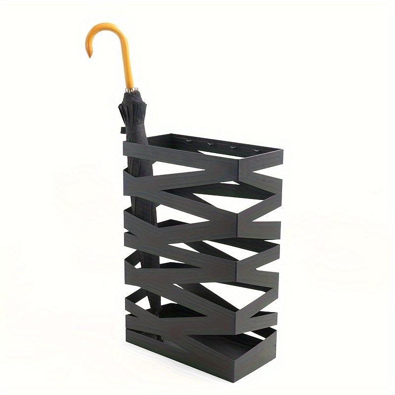 Suporte para Guarda-chuvas em Ferro | Suporte de Grande Capacidade Estilo Nórdico Moderno