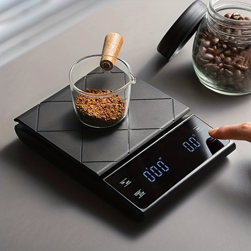 Digital Kitchen Scale with Timer | Precise Food & Coffee Scale for Baking and Cooking