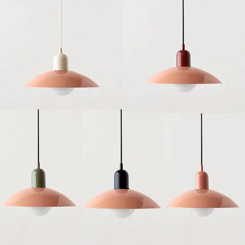Macaron Bauhaus Pendel | Moderne Farverig Loftlampe