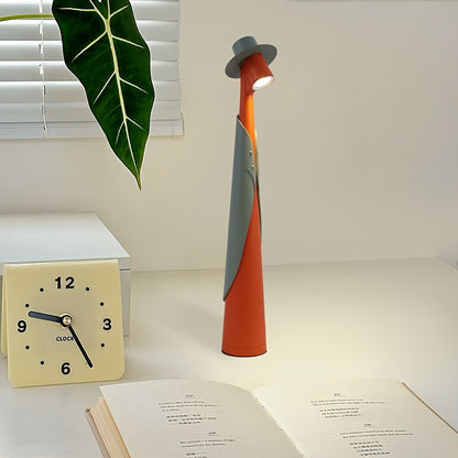 Lampă de pălărie LED reîncărcabilă modernă | Lumină de birou cu atingere creativă