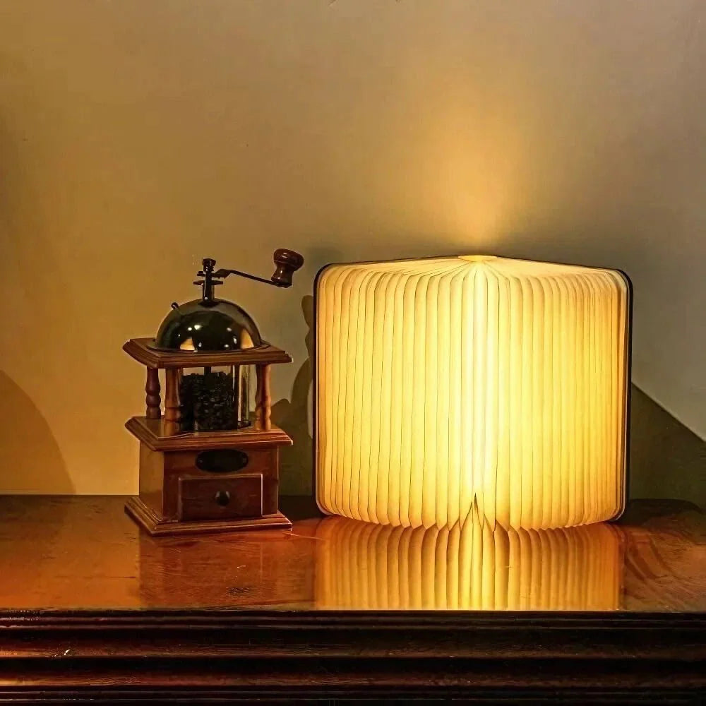 Lumibook Table Lamp | 360° Foldable Rechargeable Light