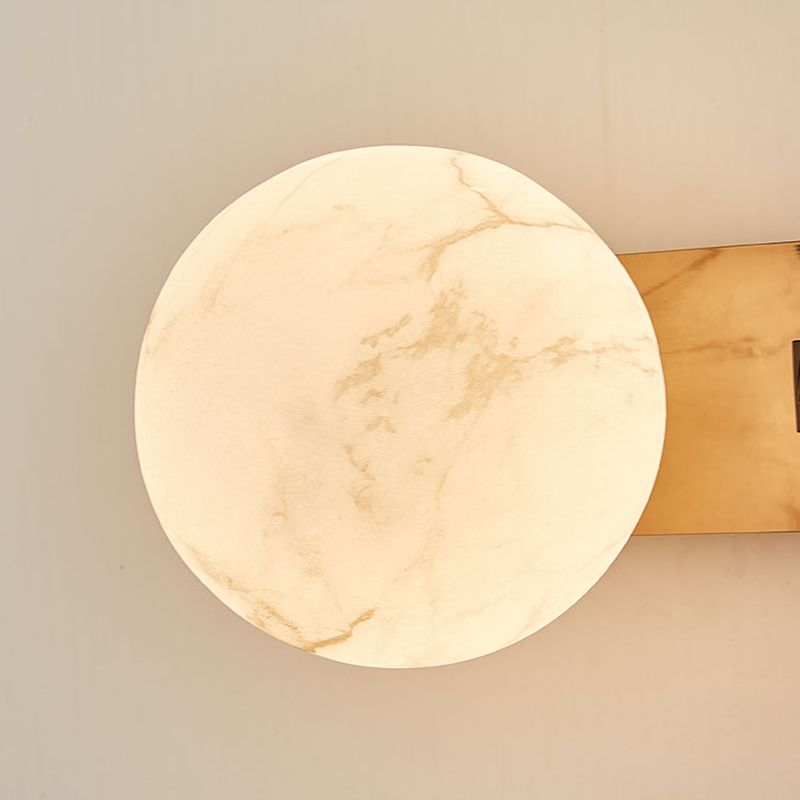 LunarBeam Candeeiro de Parede Duplo | Design Moderno Nórdico para Mesa de Cabeceira