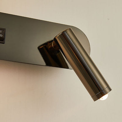 LunarBeam Candeeiro de Parede Duplo | Design Moderno Nórdico para Mesa de Cabeceira