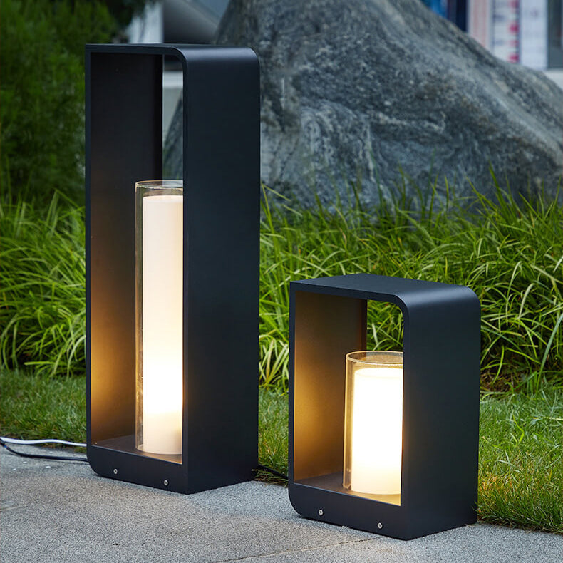 Modern Square Outdoor LED Light | Waterproof Solar LED Light