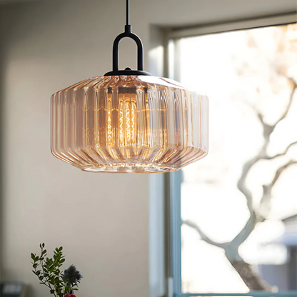 Mireta glaspendel | Retrofarvet glasdesign