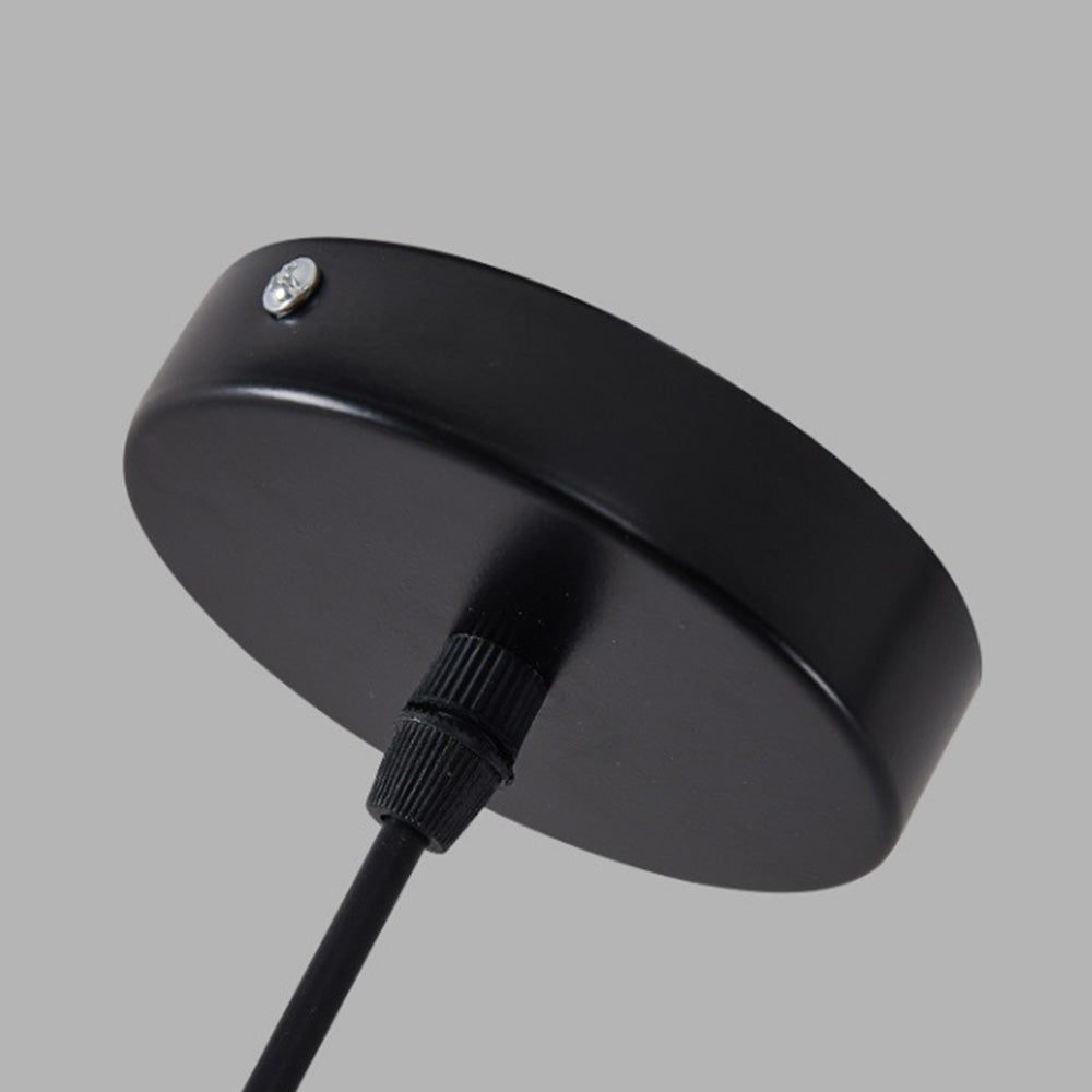 Modern Black Crystal Pendant Light | Elegant Hanging Fixture