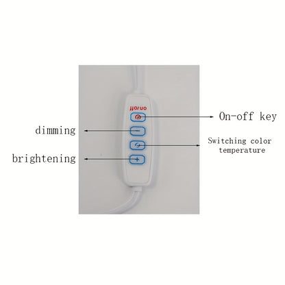 Moderne LED-Tischlampe mit Wirbel-Design | Minimalistische dimmbare Nachttisch- und Schreibtischlampe