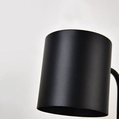 Japansk minimalistisk bordlampe | Træ- og metaldesign